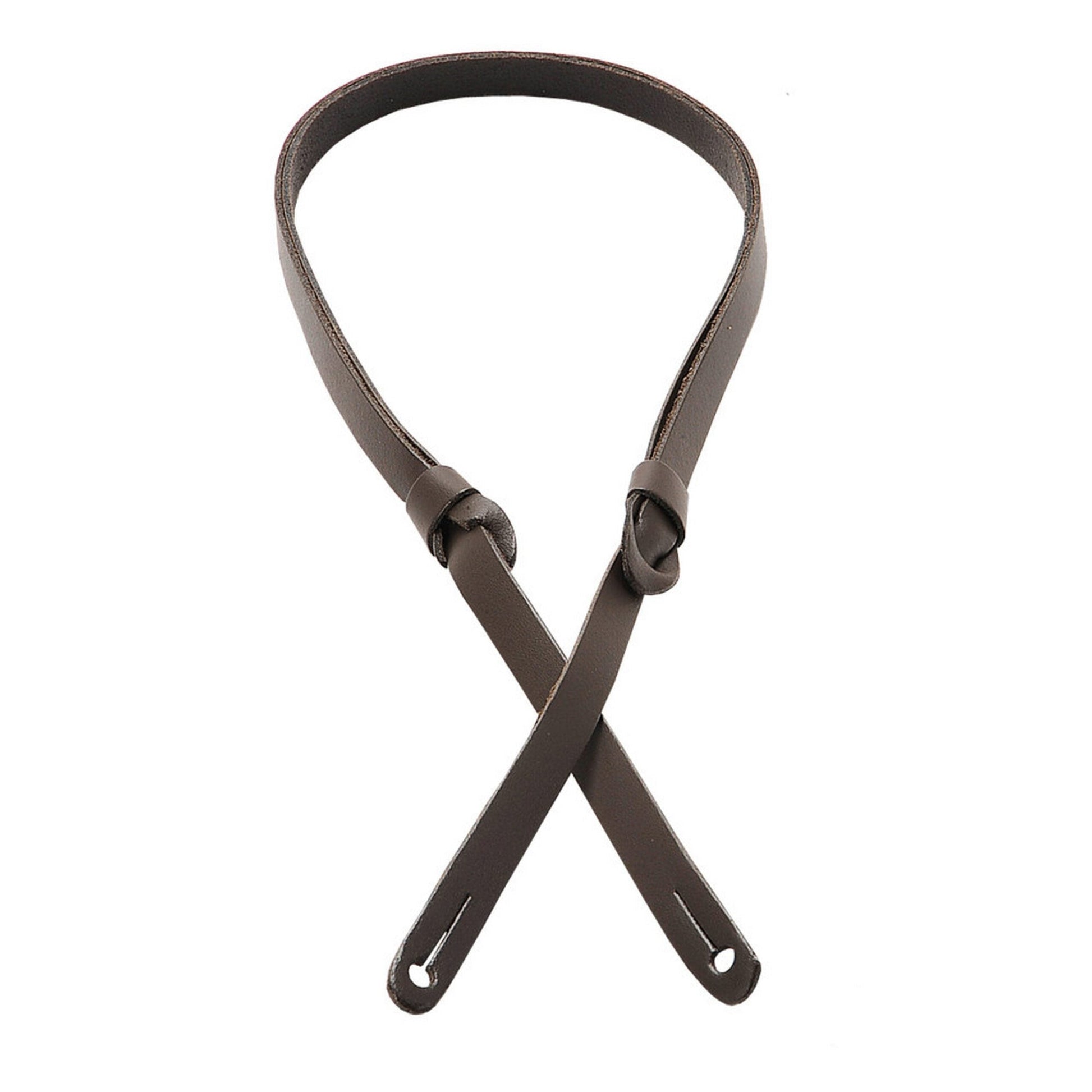  Levy's 1/2-Inch Wide Dark-brn Veg-tan Leather Mandolin Strap(Levys M19pr Dbr 1 2 Inch Wide Dark Brn Veg Tan Leather Mandolin Strap)