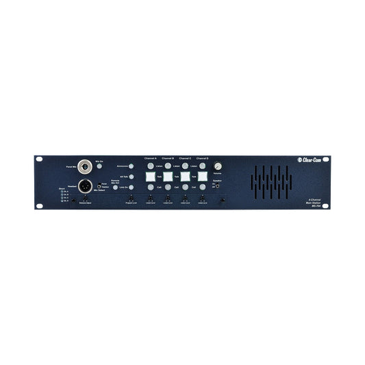  Clear-Com MS-704 4 Channel Headset Speaker Main Station Intercom(Clear Com Ms 704 4 Channel Headset Speaker Main Station Intercom)