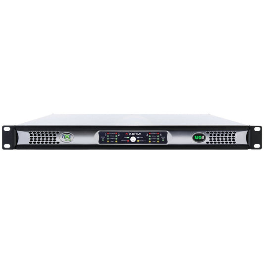  Ashly NXp1504 4 Channel 150 Watts Network Power Amplifier With Protea DSP(Ashly Nxp1504 4 Channel 150 Watts Network Power Amplifier With Protea Dsp)