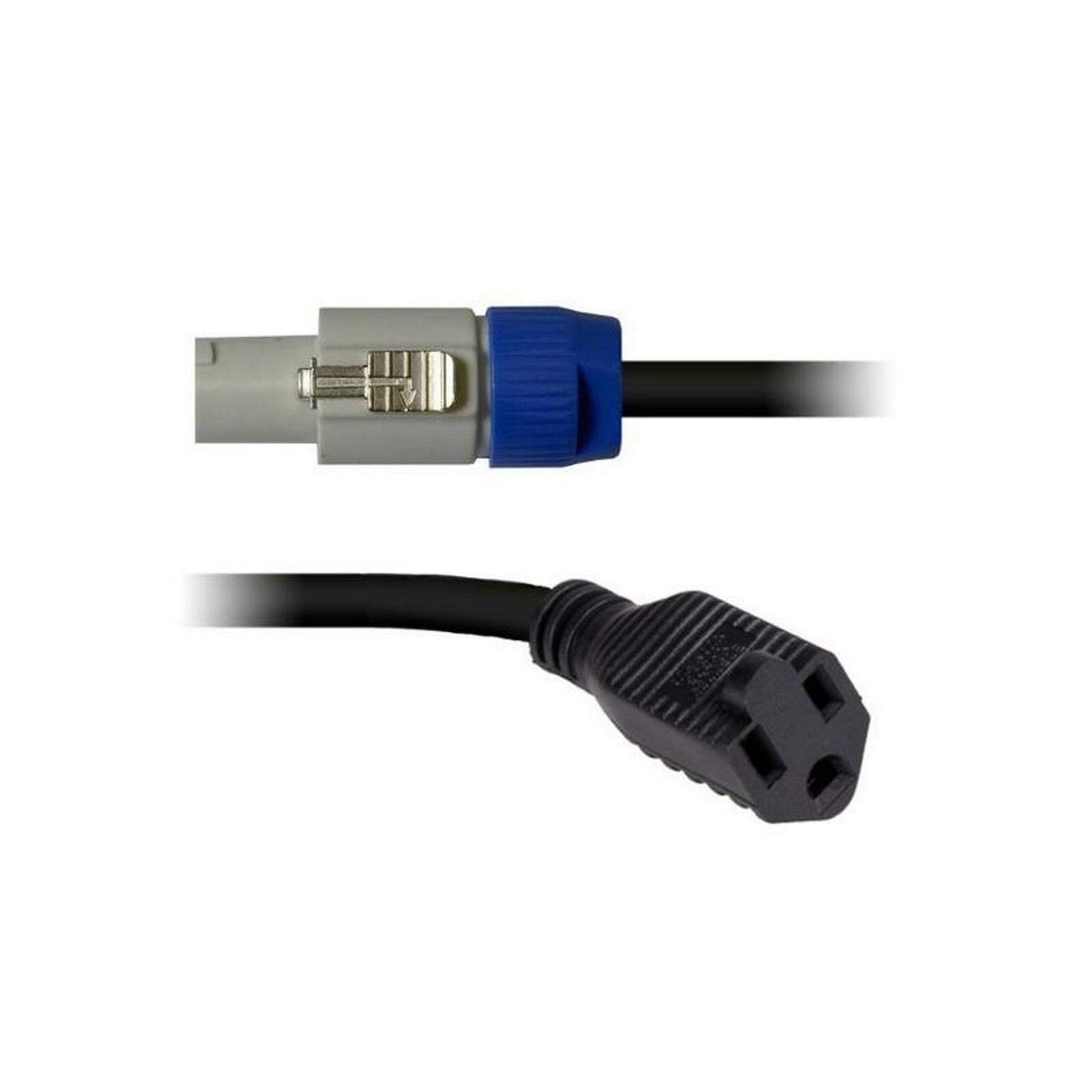  Blizzard Lighting PC-EDISON-OUT PowerCON Compatible Male-White To Grounded Edison Female Cable, 6 Inch(Blizzard Lighting Pc Edison Out Powercon Compatible Male White To Grounded Edison Female Cable 6 Inch)