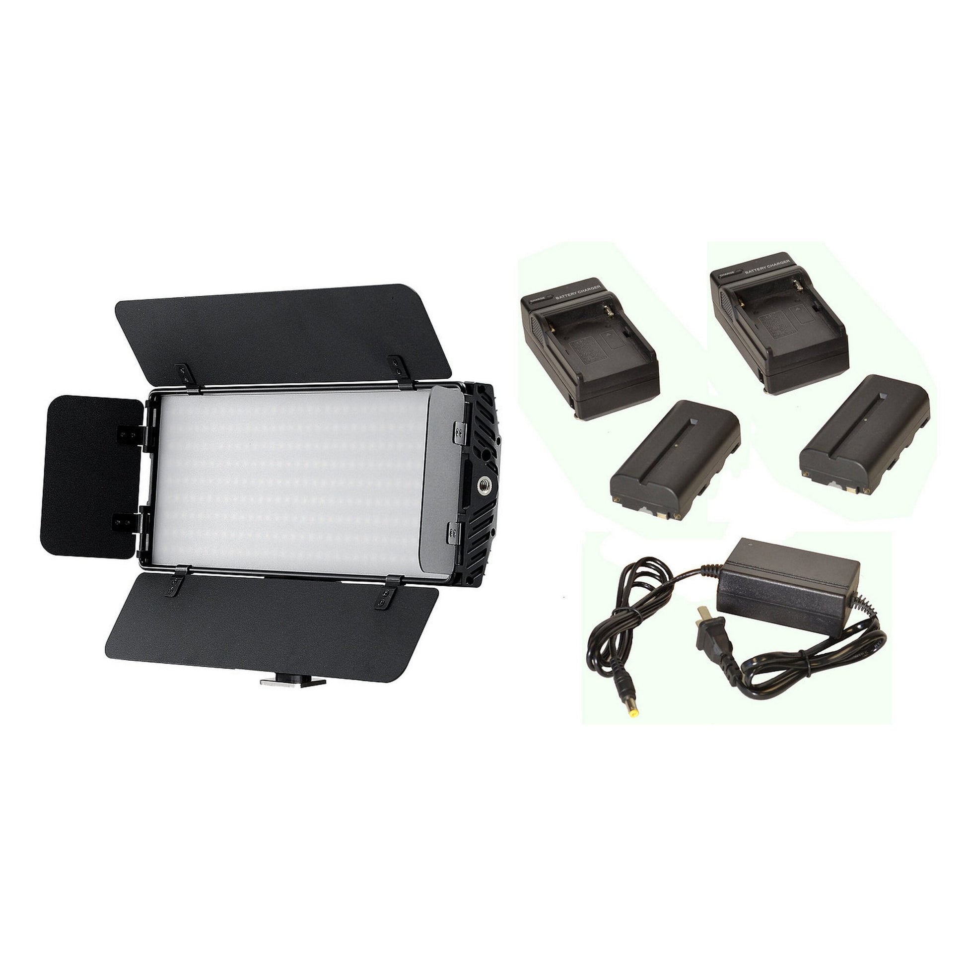  Bescor PhotonM1 LED Light, Battery And AC Adapter Kit(Bescor Photonm1 Led Light Battery And Ac Adapter Kit)