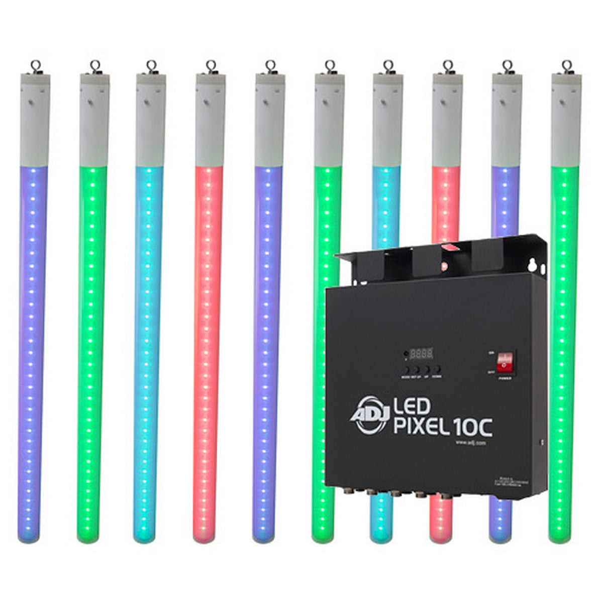  ADJ LED Pixel Tube Sys 10 10 X LED Pixel Tube 360 And 1 LED Pixel 10C(American Dj Led Pixel Tube Sys 10 10 X Led Pixel Tube 360 And 1 Led Pixel 10c)