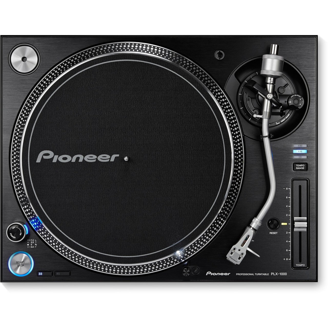  Pioneer PLX-1000 High Torque Direct Drive Turntable Black(Pioneer Plx 1000 High Torque Direct Drive Turntable Black)