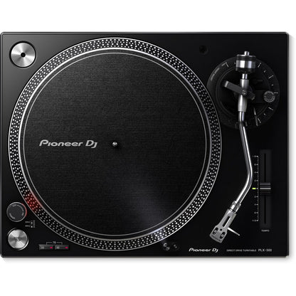  Pioneer PLX-500-K High Torque Direct Drive USB Turntable Black (Used)(Pioneer Plx 500 K High Torque Direct Drive Usb Turntable Black Used 1)