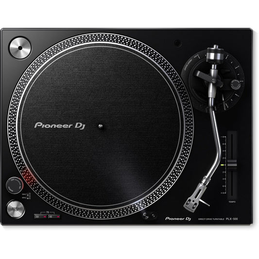  Pioneer PLX-500-K High Torque Direct Drive USB Turntable Black (Used)(Pioneer Plx 500 K High Torque Direct Drive Usb Turntable Black Used 1)
