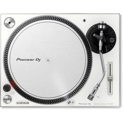  Pioneer PLX-500-W High Torque Direct Drive USB Turntable White(Pioneer Plx 500 W High Torque Direct Drive Usb Turntable White)