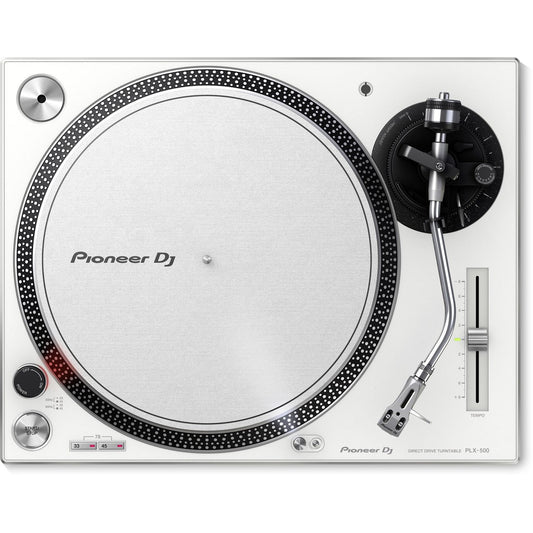  Pioneer PLX-500-W High Torque Direct Drive USB Turntable White(Pioneer Plx 500 W High Torque Direct Drive Usb Turntable White)
