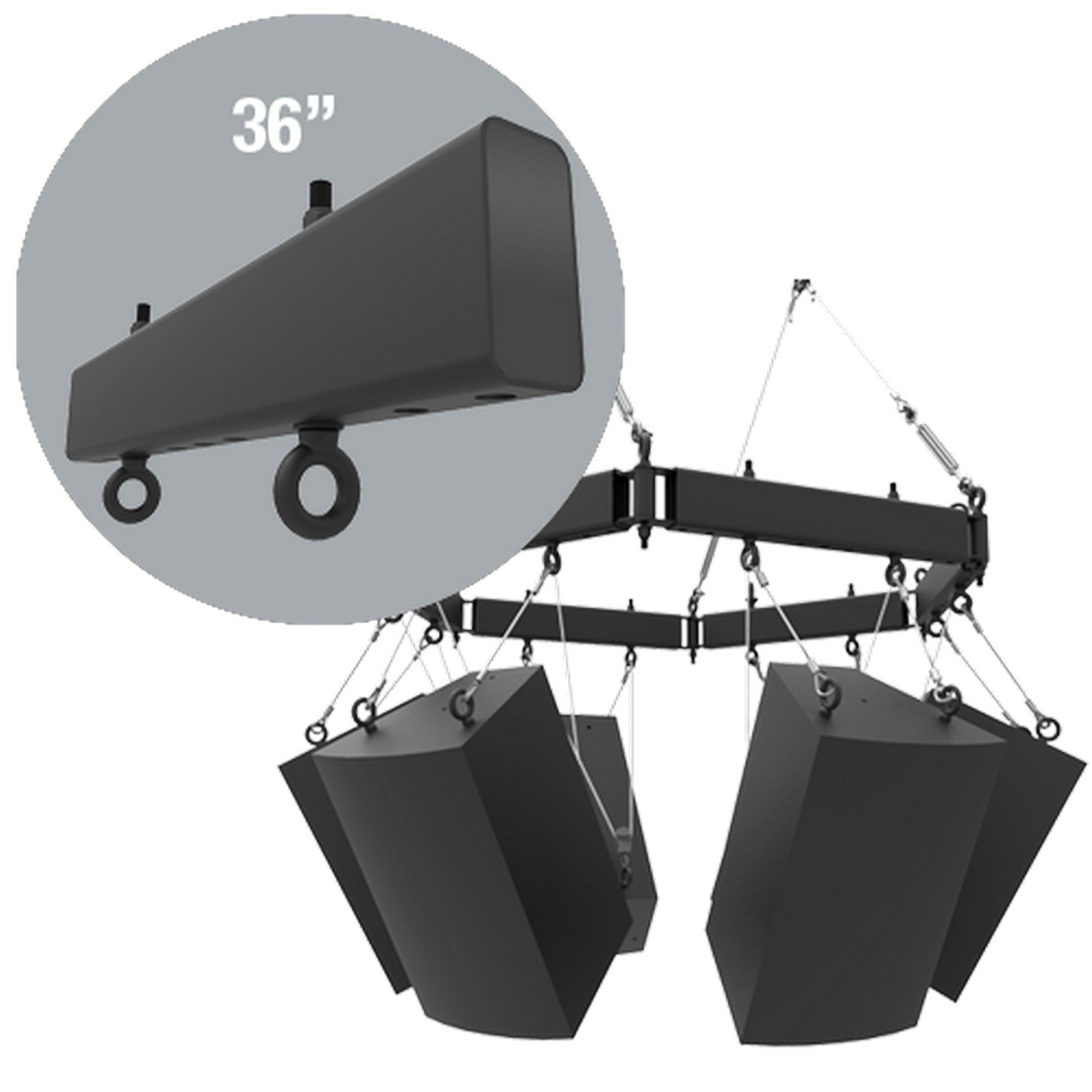  Adaptive Technologies SAS-036-RB GridLink Rigging Beam System, 36 Inches(Adaptive Technologies Sas 036 Rb Gridlink Rigging Beam System 36 Inches)