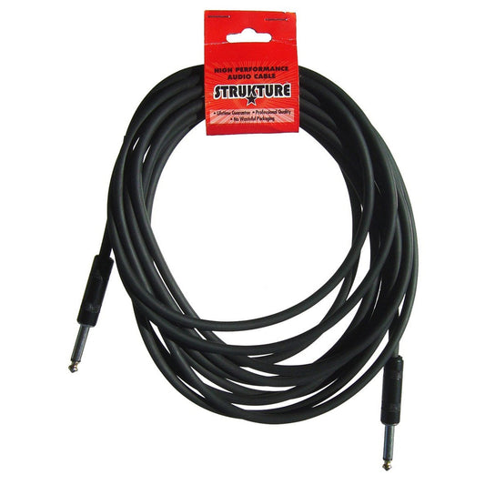  Strukture SC186R 18.6-Foot Instrument Cable, Rubber(Strukture Sc186r 18 6 Foot Instrument Cable Rubber)