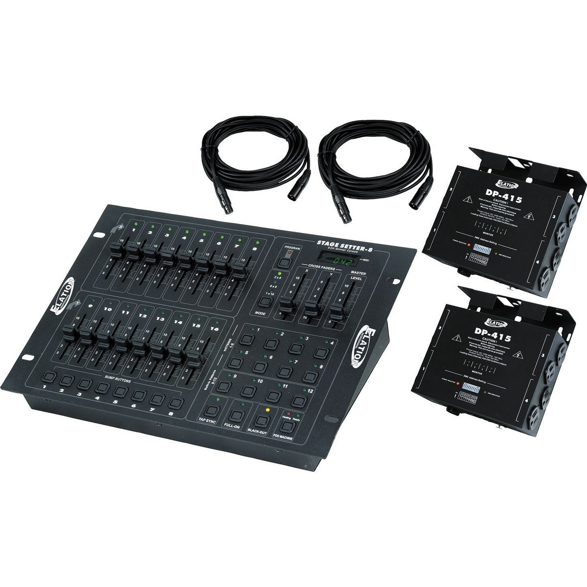  ADJ Stage Pak 1 Easy To Use 8ch Complete DMX Dimming Console(American Dj Stage Pak 1 Easy To Use 8ch Complete Dmx Dimming Console)