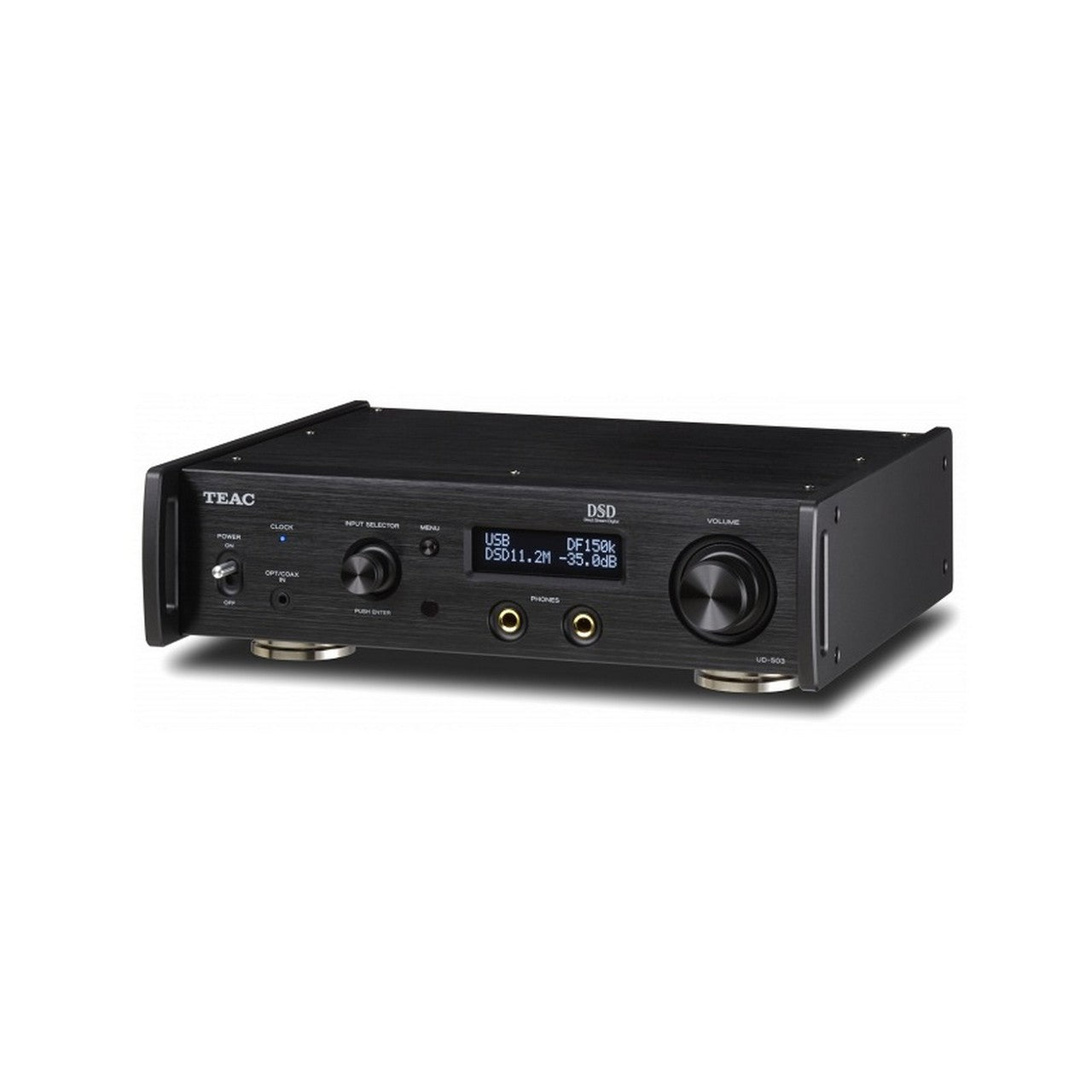  Teac UD-503-B Dual Monaural USB DAC Full Balanced Headphone Amplifier Black(Teac Ud 503 B Dual Monaural Usb Dac Full Balanced Headphone Amplifier Black)
