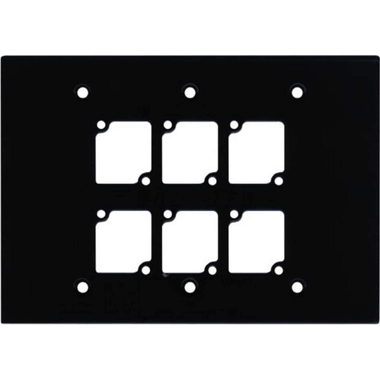  Ace Backstage Co. WP-306 Aluminum 6 CONNECTRIX Mount Wall Panel(Ace Backstage Co Wp 306 Aluminum 6 Connectrix Mount Wall Panel)