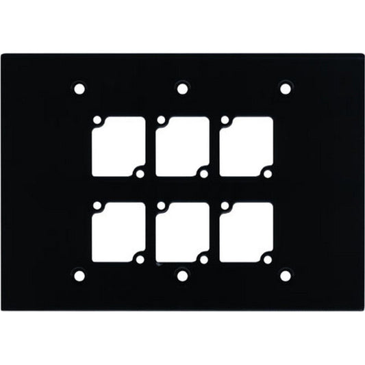  Ace Backstage Co. WP-306 Aluminum 6 CONNECTRIX Mount Wall Panel(Ace Backstage Co Wp 306 Aluminum 6 Connectrix Mount Wall Panel)
