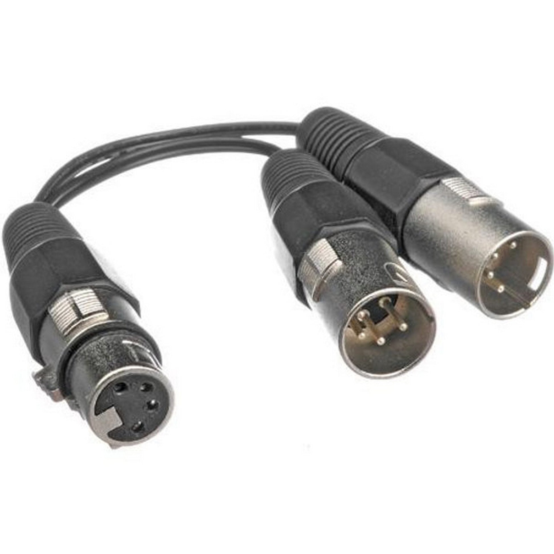  Bescor XLR-YM 1 XLR Female To 2 XLR Male Cable(Bescor Xlr Ym 1 Xlr Female To 2 Xlr Male Cable)