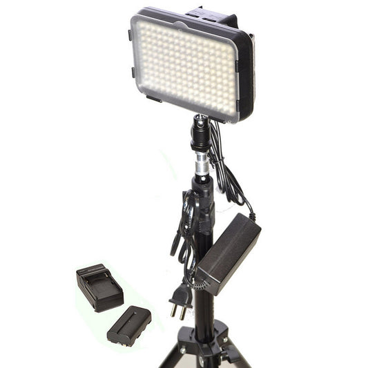  Bescor XT160SB Single Bi-Color LED Light And Battery Studio Kit(Bescor Xt160sb Single Bi Color Led Light And Battery Studio Kit)