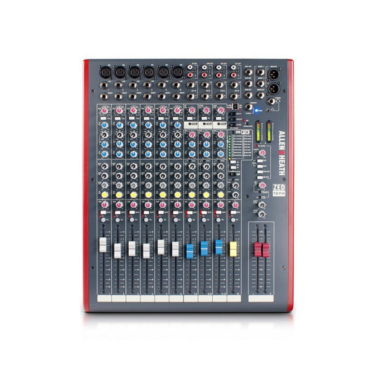  Allen & Heath ZED-12FX Compact Portable 6 Mono 3 Stereo Neutrik XLR Mic 1/4 Inch Channel FX Mixer(Allen Heath Zed 12fx Compact Portable 6 Mono 3 Stereo Neutrik Xlr Mic 1 4 Inch Channel Fx Mixer)