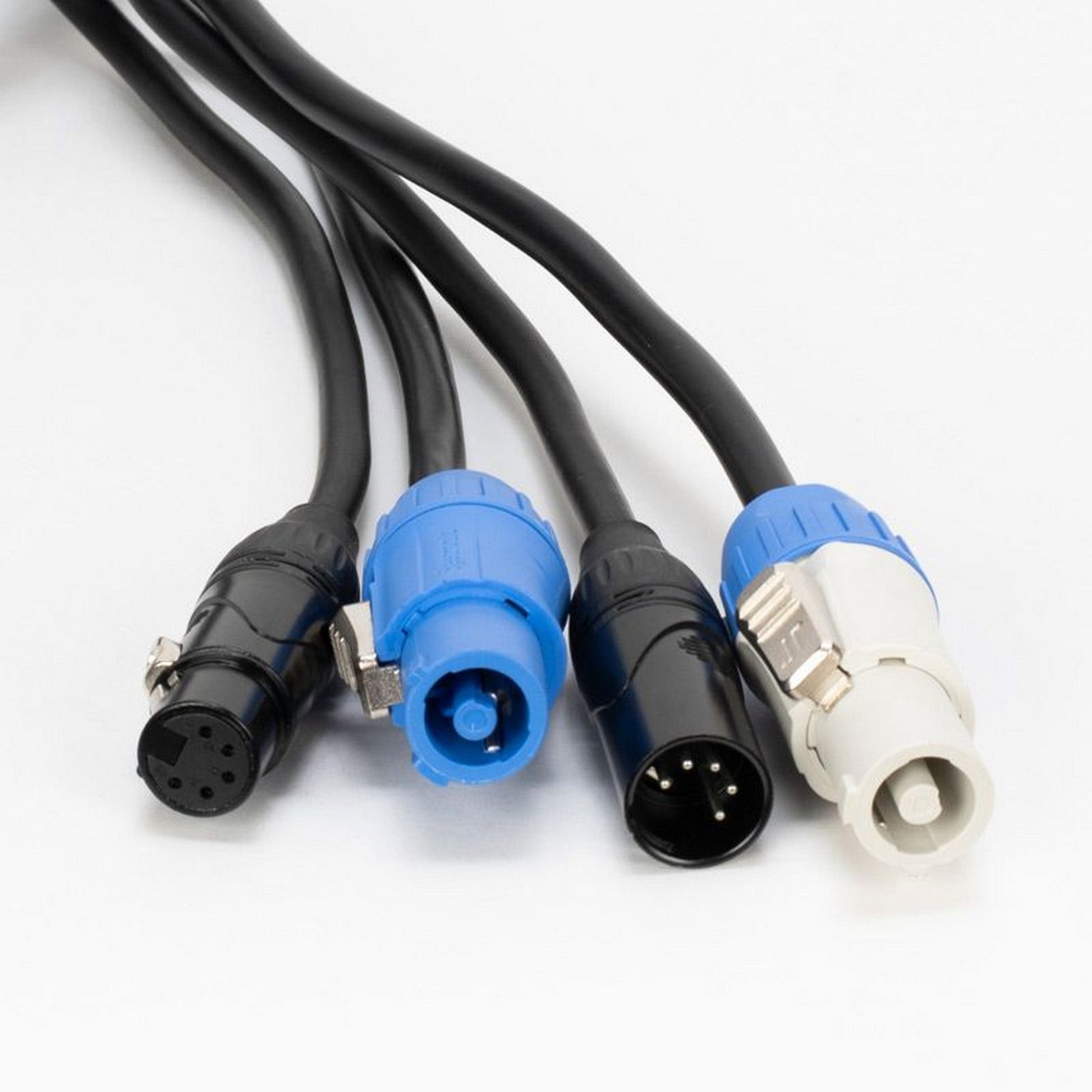 Accu Cable AC5PPCON3 5-Pin DMX Locking Power Link Combo Cable, 3-Feet(Accu Cable Ac5ppcon3 5 Pin Dmx Locking Power Link Combo Cable 3 Feet)