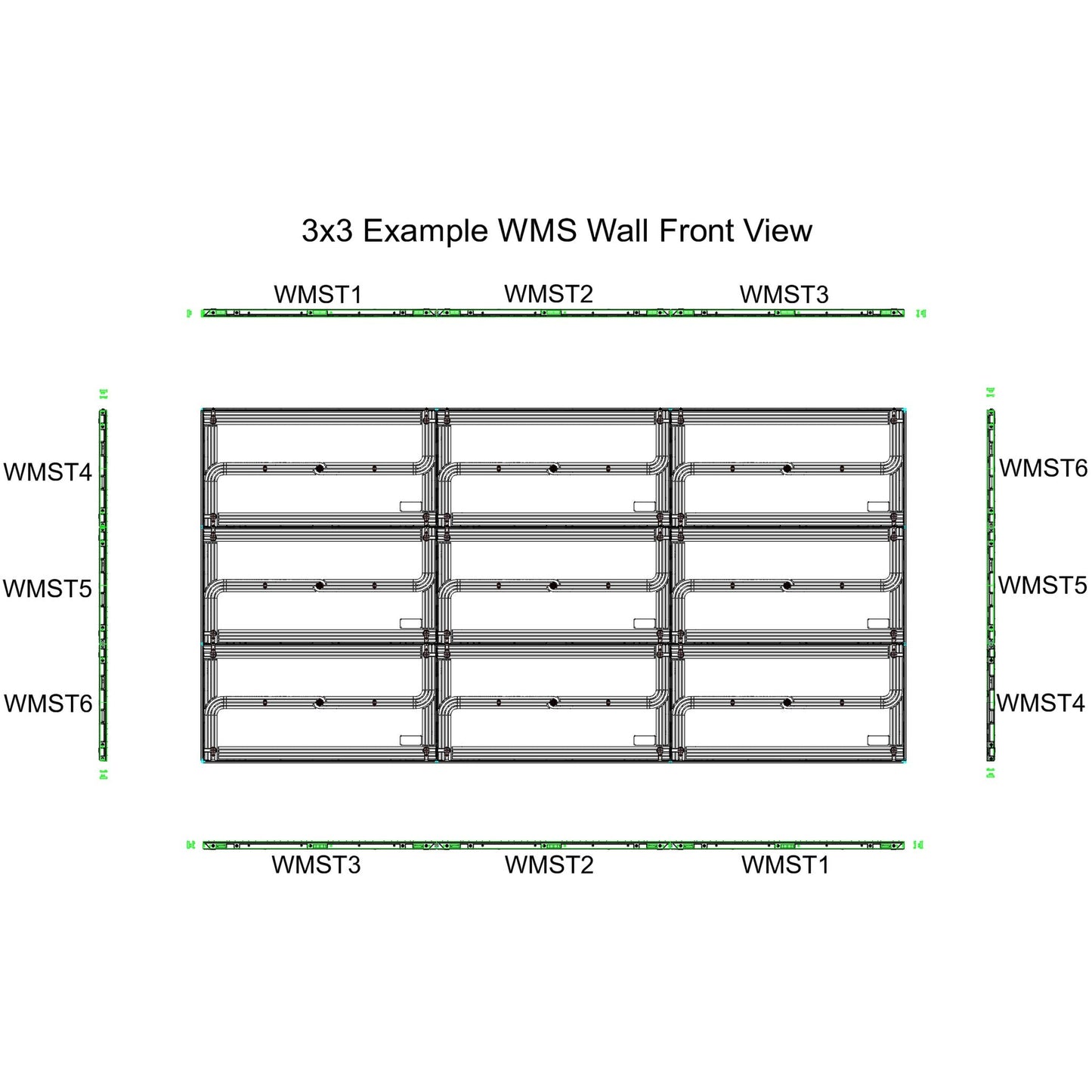  ADJ WMST1 Trim Section #1, Top Left Or Bottom Right(Adj Wmst1 Trim Section 1 Top Left Or Bottom Right)