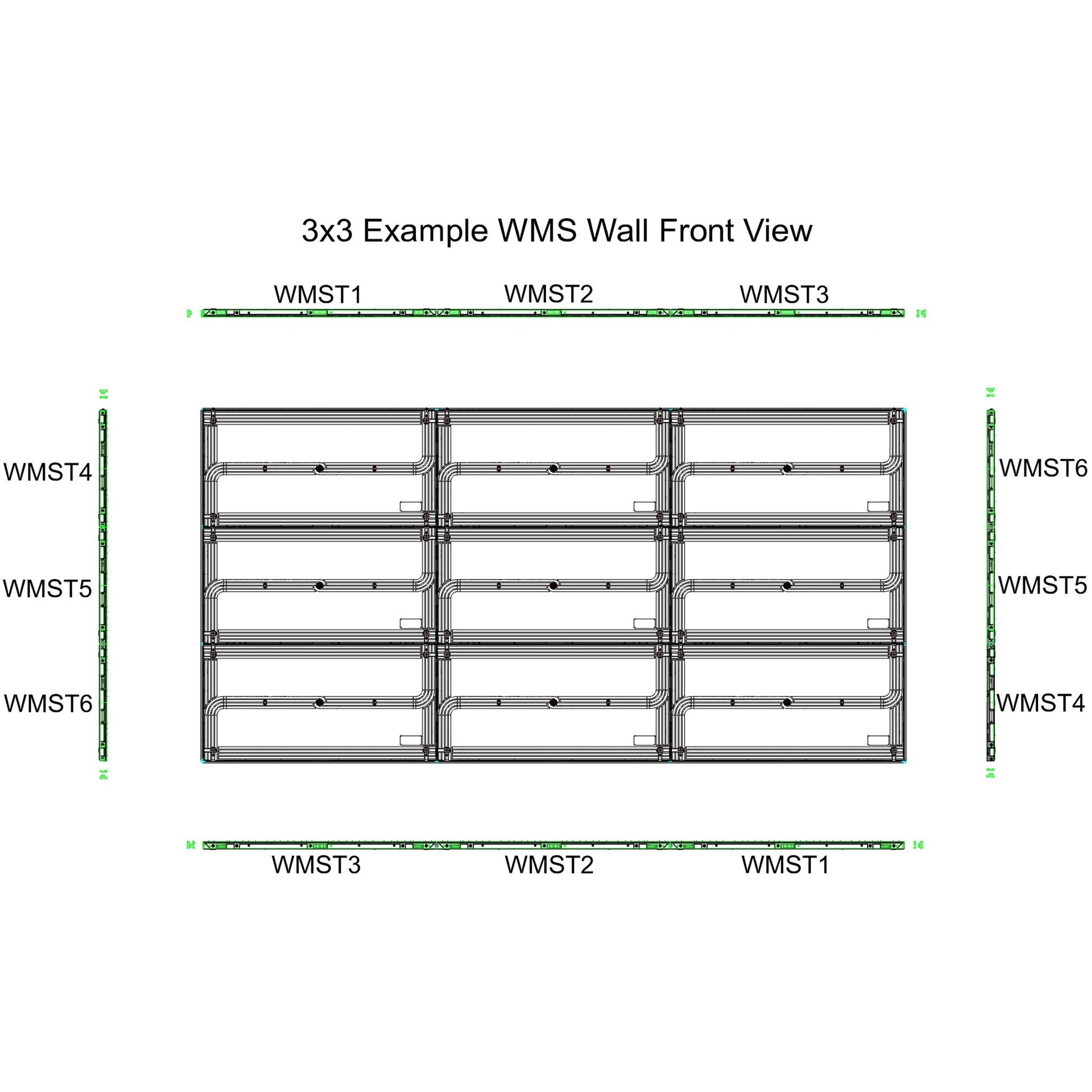  ADJ WMST1 Trim Section #1, Top Left Or Bottom Right(Adj Wmst1 Trim Section 1 Top Left Or Bottom Right)
