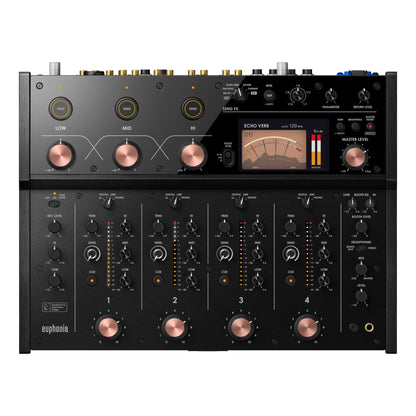  AlphaTheta Euphonia Professional 4-Channel Rotary Mixer(Alphatheta Euphonia Professional 4 Channel Rotary Mixer)