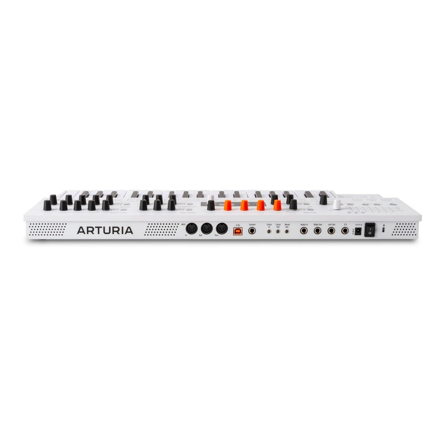  Arturia MiniFreak Vocoder 37-Key Hybrid Synthesizer, White(Arturia Minifreak Vocoder 37 Key Hybrid Synthesizer White)