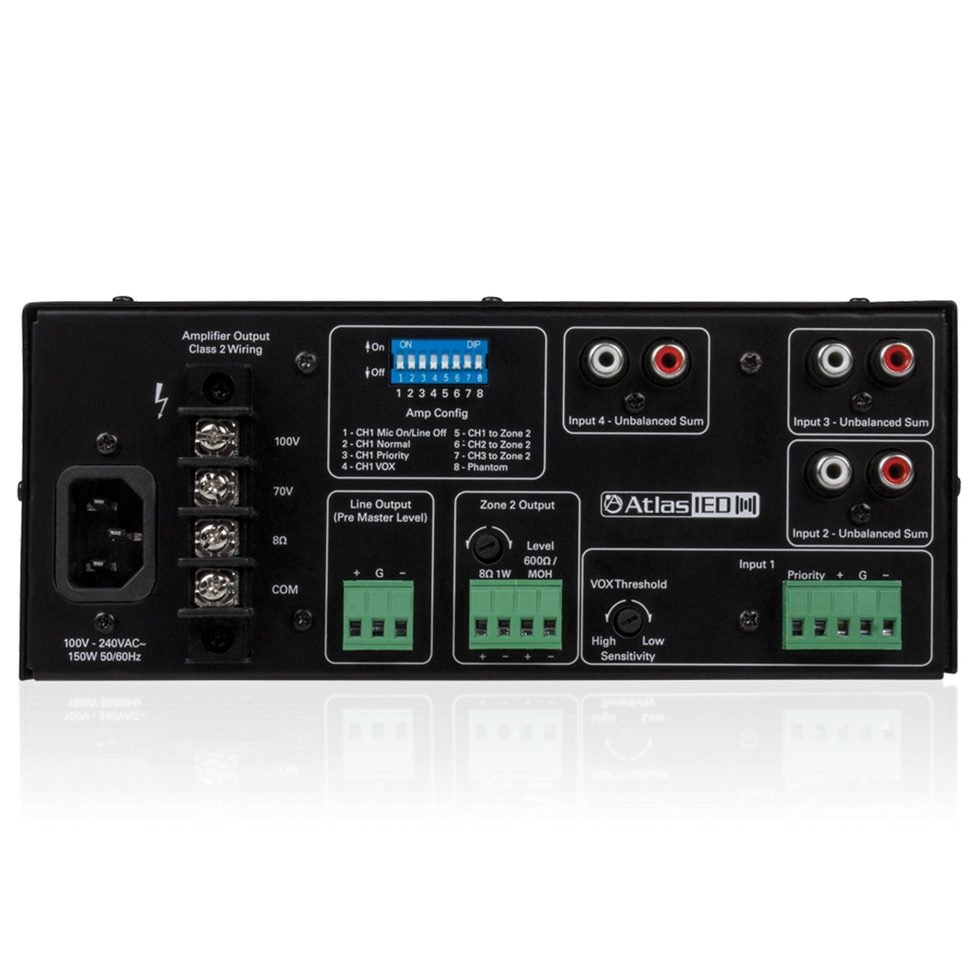  AtlasIED AA60G 60W Mixer Amplifier(Atlasied Aa60g 60w Mixer Amplifier)