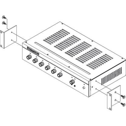  AtlasIED AAGRMK1 Rack Mount Kit For AA120G Or AA240G Amplifier(Atlasied Aagrmk1 Rack Mount Kit For Aa120g Or Aa240g Amplifier)