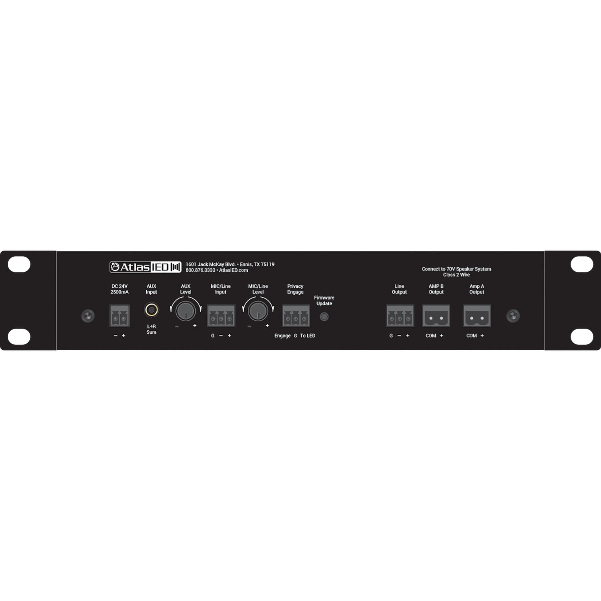  AtlasIED ASP-MG2240 Amplified Sound Masking System With Onboard DSP(Atlasied Asp Mg2240 Amplified Sound Masking System With Onboard Dsp)