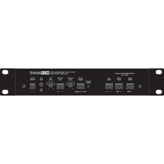  AtlasIED ASP-MG2240 Amplified Sound Masking System With Onboard DSP(Atlasied Asp Mg2240 Amplified Sound Masking System With Onboard Dsp)