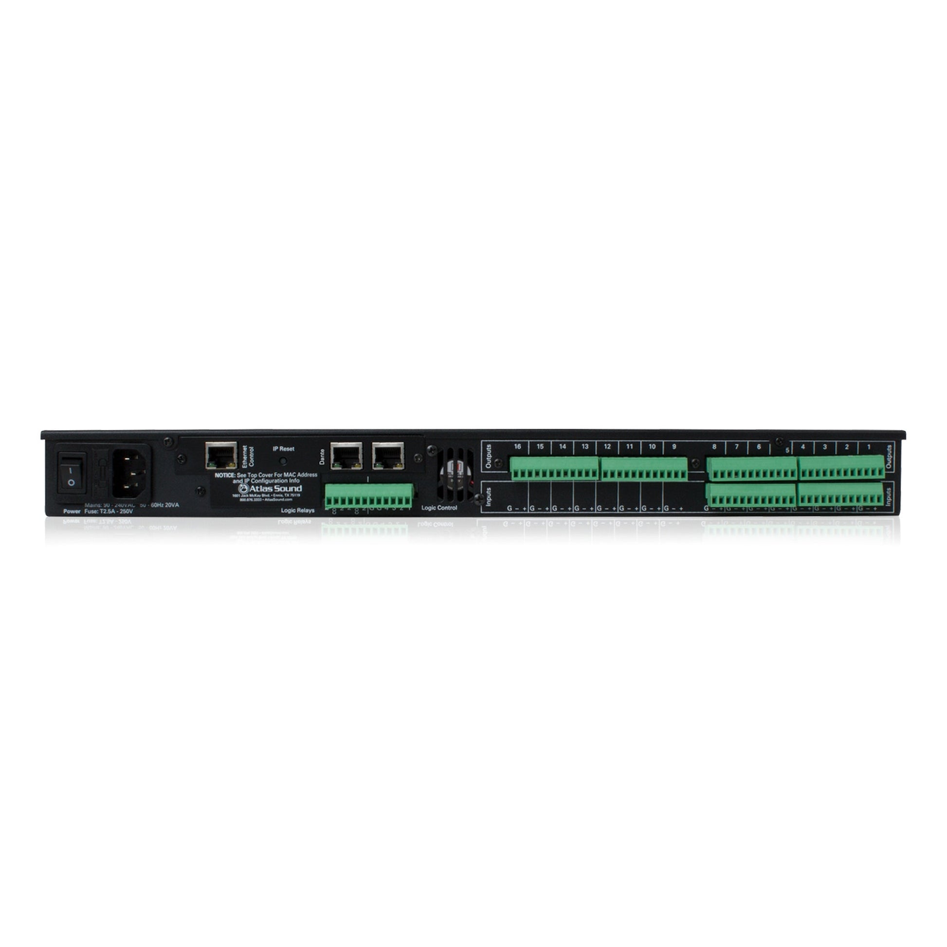  AtlasIED 8x16 I/O Breakout Boxes For BlueBridge DSP Systems(Atlasied 8x16 I O Breakout Boxes For Bluebridge Dsp Systems)