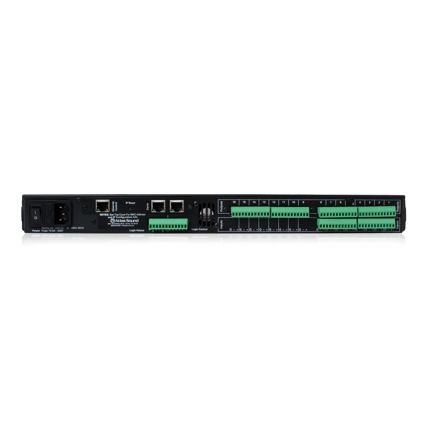  AtlasIED 8x16 I/O Breakout Boxes For BlueBridge DSP Systems(Atlasied 8x16 I O Breakout Boxes For Bluebridge Dsp Systems)