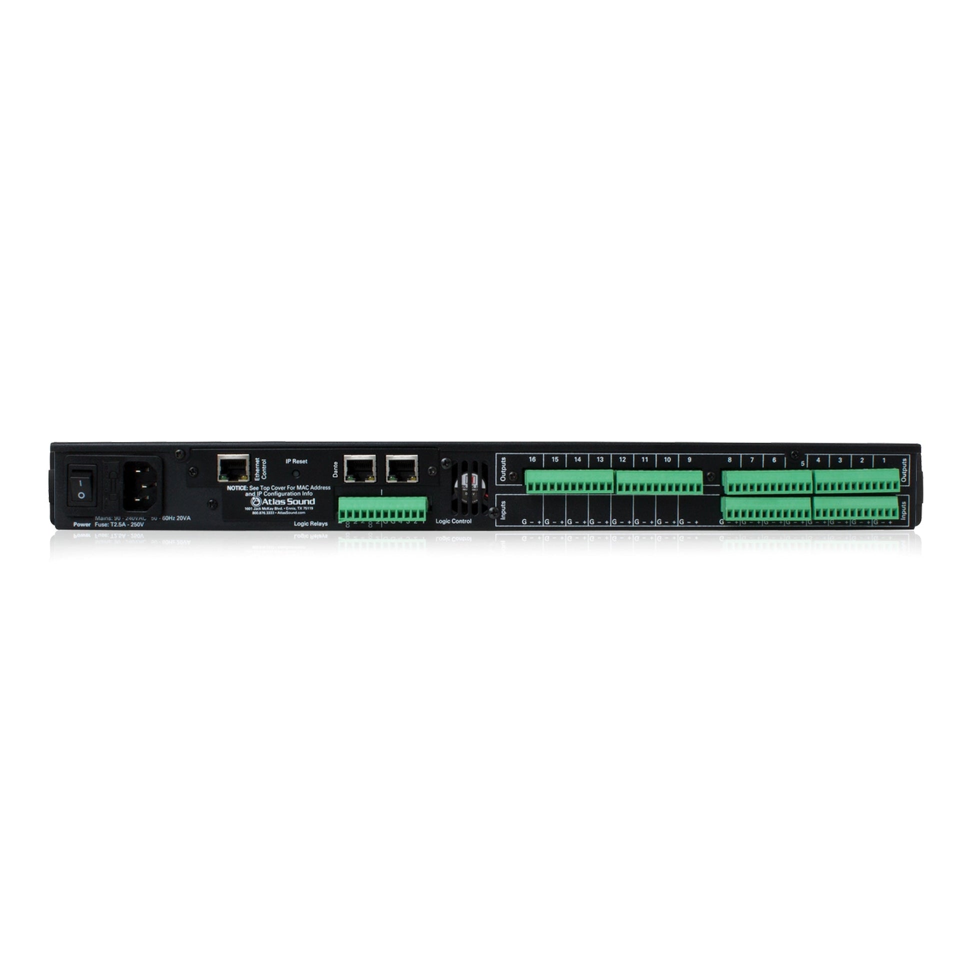  AtlasIED 8x16 I/O Breakout Boxes For BlueBridge DSP Systems(Atlasied 8x16 I O Breakout Boxes For Bluebridge Dsp Systems)