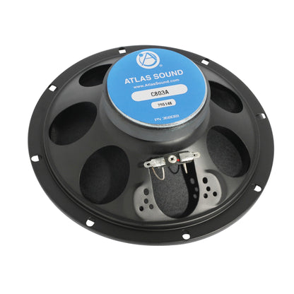  AtlasIED C803AT70 8-Inch In-Ceiling Coaxial Speaker With 5W 70V Transformer(Atlasied C803at70 8 Inch In Ceiling Coaxial Speaker With 5w 70v Transformer)