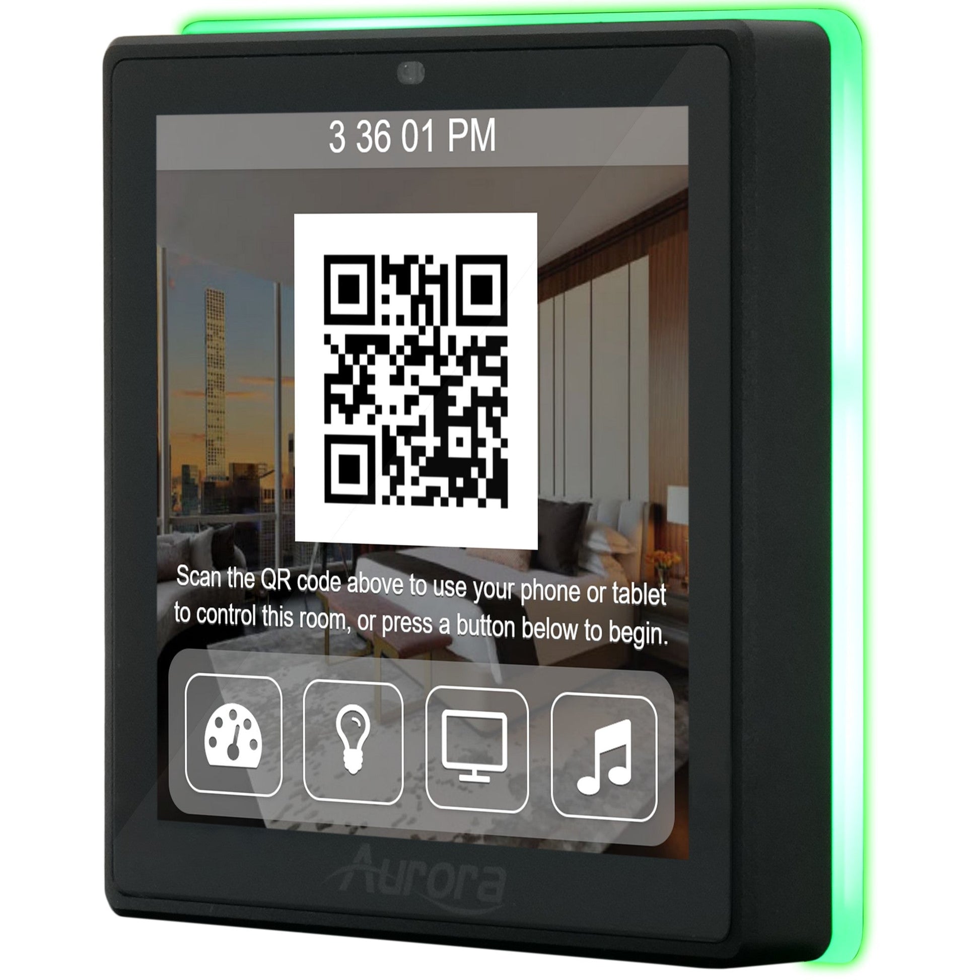  Aurora RXT-4 ReAX JavaScript-Based Touch Panel/Control System, 4-Inch(Aurora Rxt 4 Reax Javascript Based Touch Panel Control System 4 Inch)
