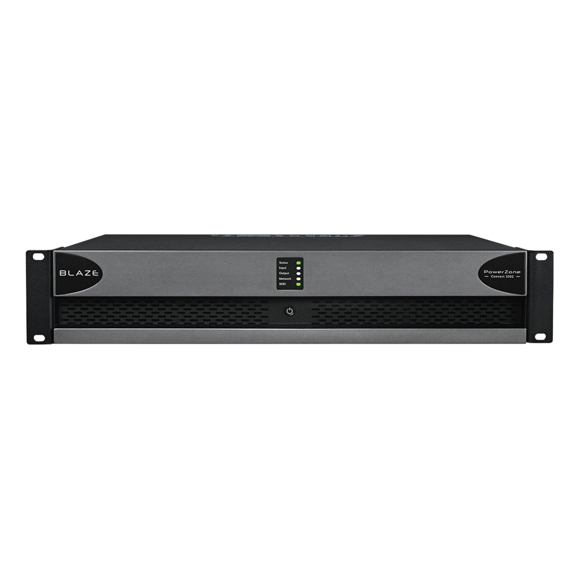  Blaze Audio PowerZone Connect 1002 2U Series 2-Channel 1000W DSP Power Amplifier(Blaze Audio Powerzone Connect 1002 2u Series 2 Channel 1000w Dsp Power Amplifier)