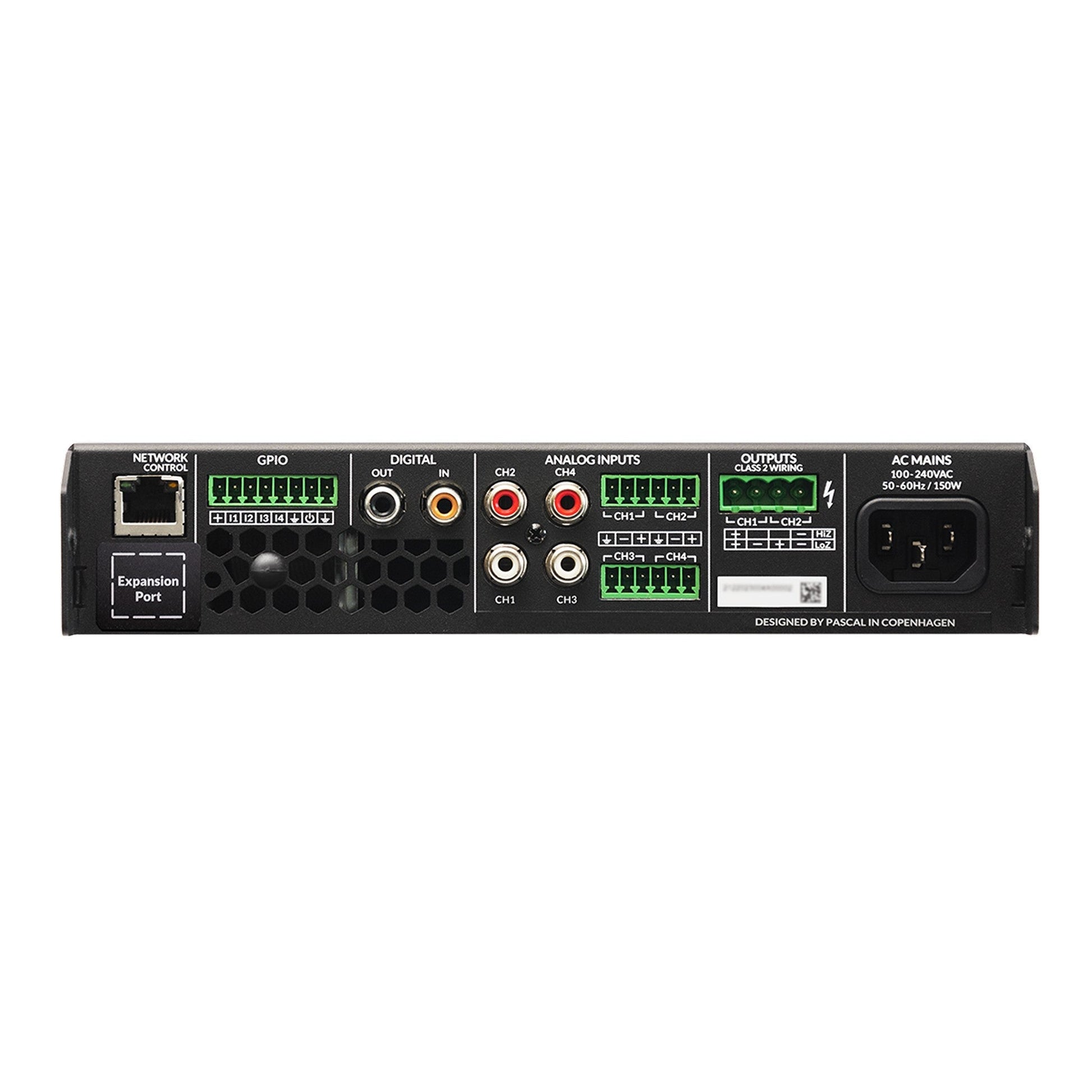  Blaze Audio PowerZone Connect 122 1U Series 125W 2-Channel DSP Amplifier(Blaze Audio Powerzone Connect 122 1u Series 125w 2 Channel Dsp Amplifier)