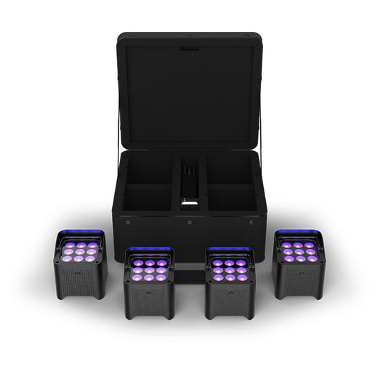  Chauvet DJ Freedom Par H9 IP X4 Battery Operated Hex-Color RGBAW+UV LED PAR Kit(Chauvet Dj Freedom Par H9 Ip X4 Battery Operated Hex Color Rgbaw Uv Led Par Kit)