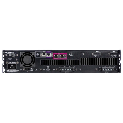  Crown DCi4x1250DA 1250W 4-Channel Power Amplifier With Dante(Crown Dci4x1250da 1250w 4 Channel Power Amplifier With Dante)