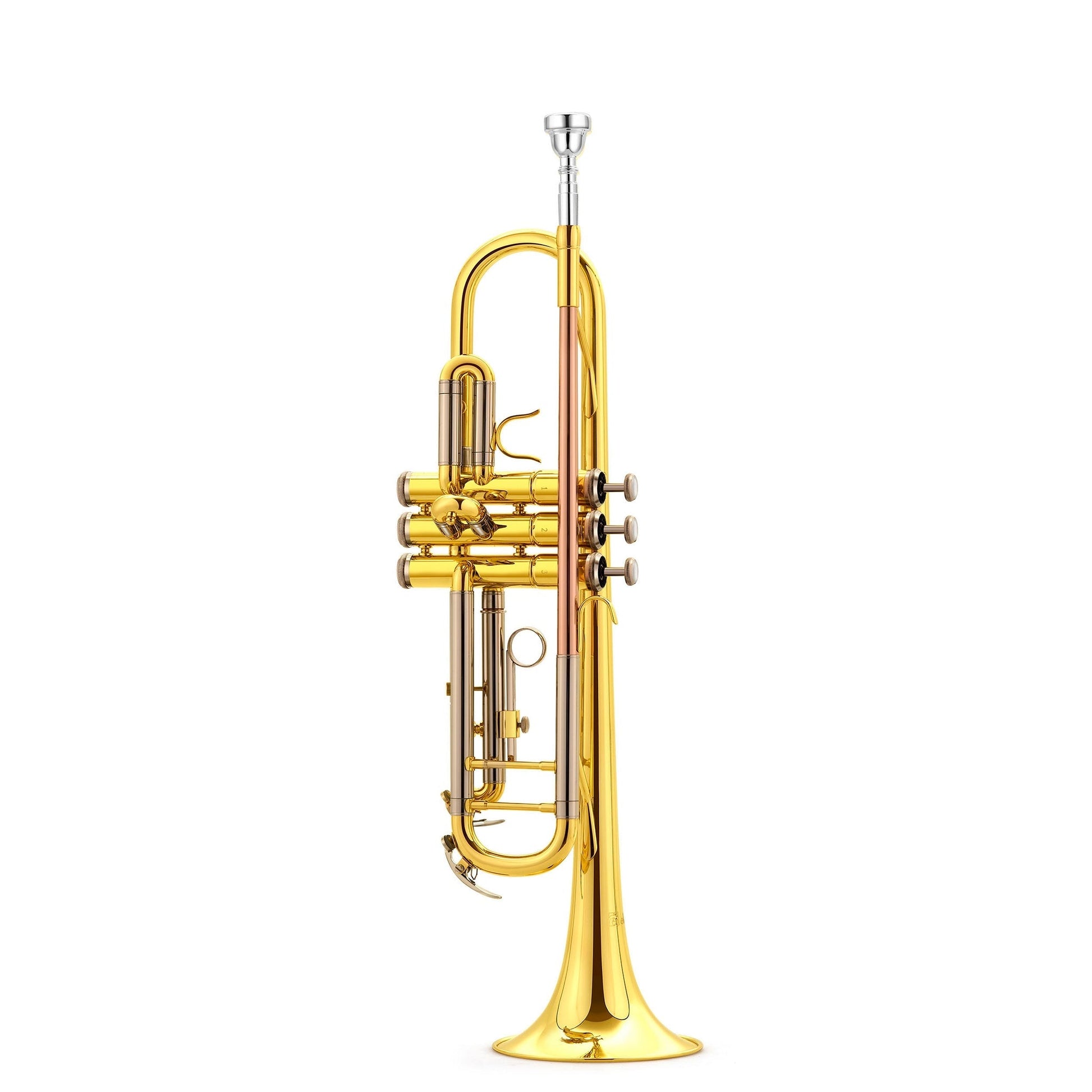  Eldon TR-2130 Bb Trumpet With Red Brass Mouthpiece And Lacquer Finish(Eldon Tr 2130 Bb Trumpet With Red Brass Mouthpiece And Lacquer Finish)