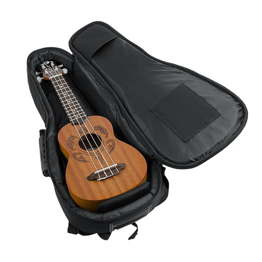  Gator GB-4G-UKE SOP 4G Style Gig Bag For Soprano Style Ukulele With Adjustable BackPack Straps(Gator Gb 4g Uke Sop 4g Style Gig Bag For Soprano Style Ukulele With Adjustable Backpack Straps)