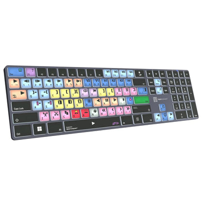  Logickeyboard TITAN Wireless Backlit Keyboard For Avid Media Composer Classic, US Windows(Logickeyboard Titan Wireless Backlit Keyboard For Avid Media Composer Classic Us Windows)