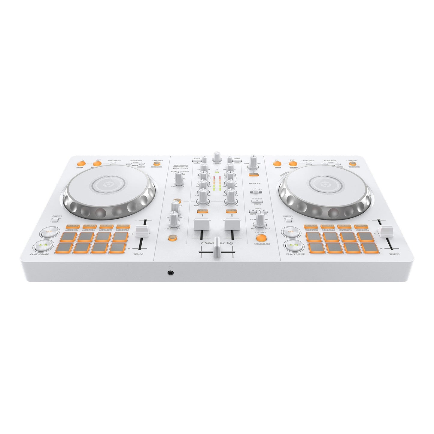  Pioneer DJ DDJ-FLX4-W 2-Channel DJ Controller For Rekordbox/Serato DJ Lite/djay, White(Pioneer Dj Ddj Flx4 W 2 Channel Dj Controller For Rekordbox Serato Dj Lite Djay White)