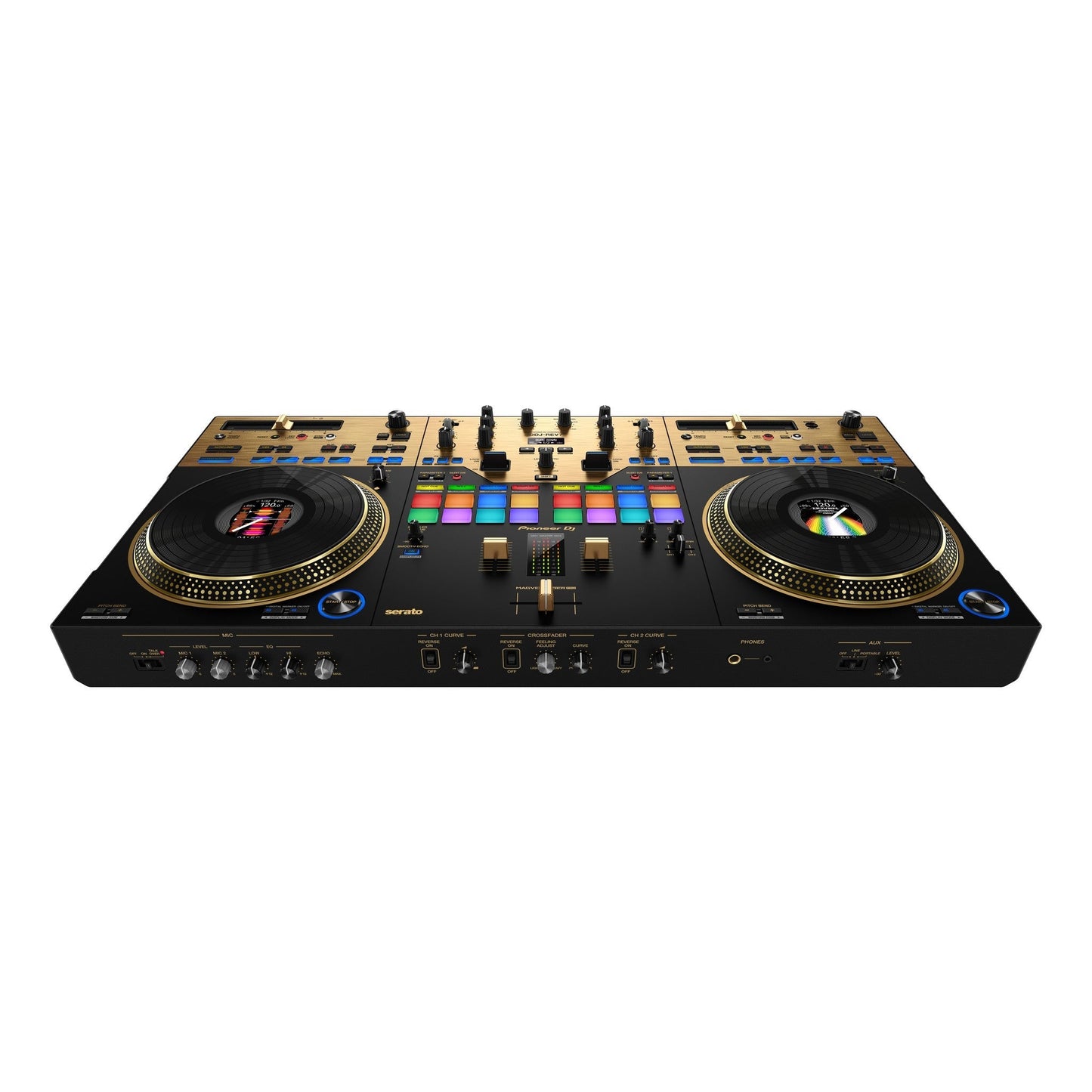  Pioneer DJ DDJ-REV7-N Scratch-Style 2-Channel DJ Controller, Gold(Pioneer Dj Ddj Rev7 N Scratch Style 2 Channel Dj Controller Gold)