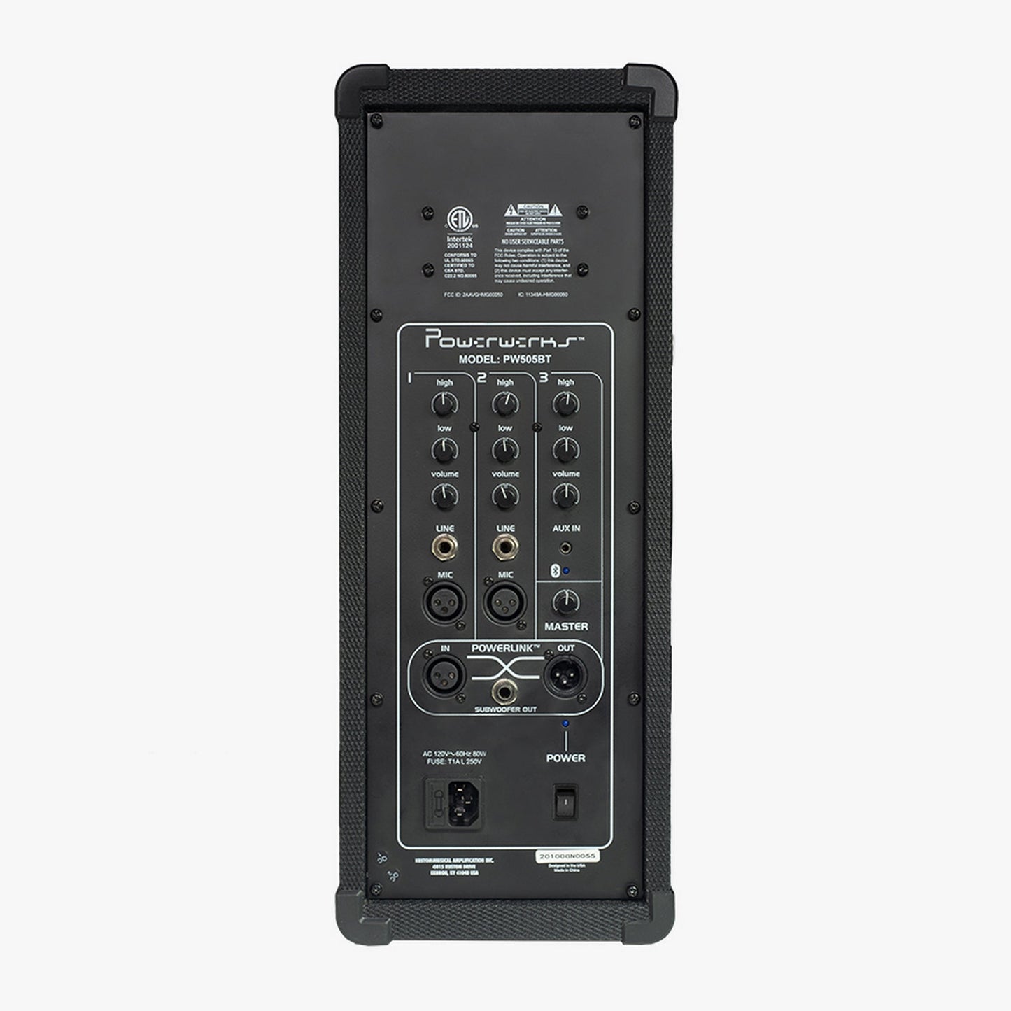  Powerwerks PW505BT 50W Tower PA With Bluetooth(Powerwerks Pw505bt 50w Tower Pa With Bluetooth)