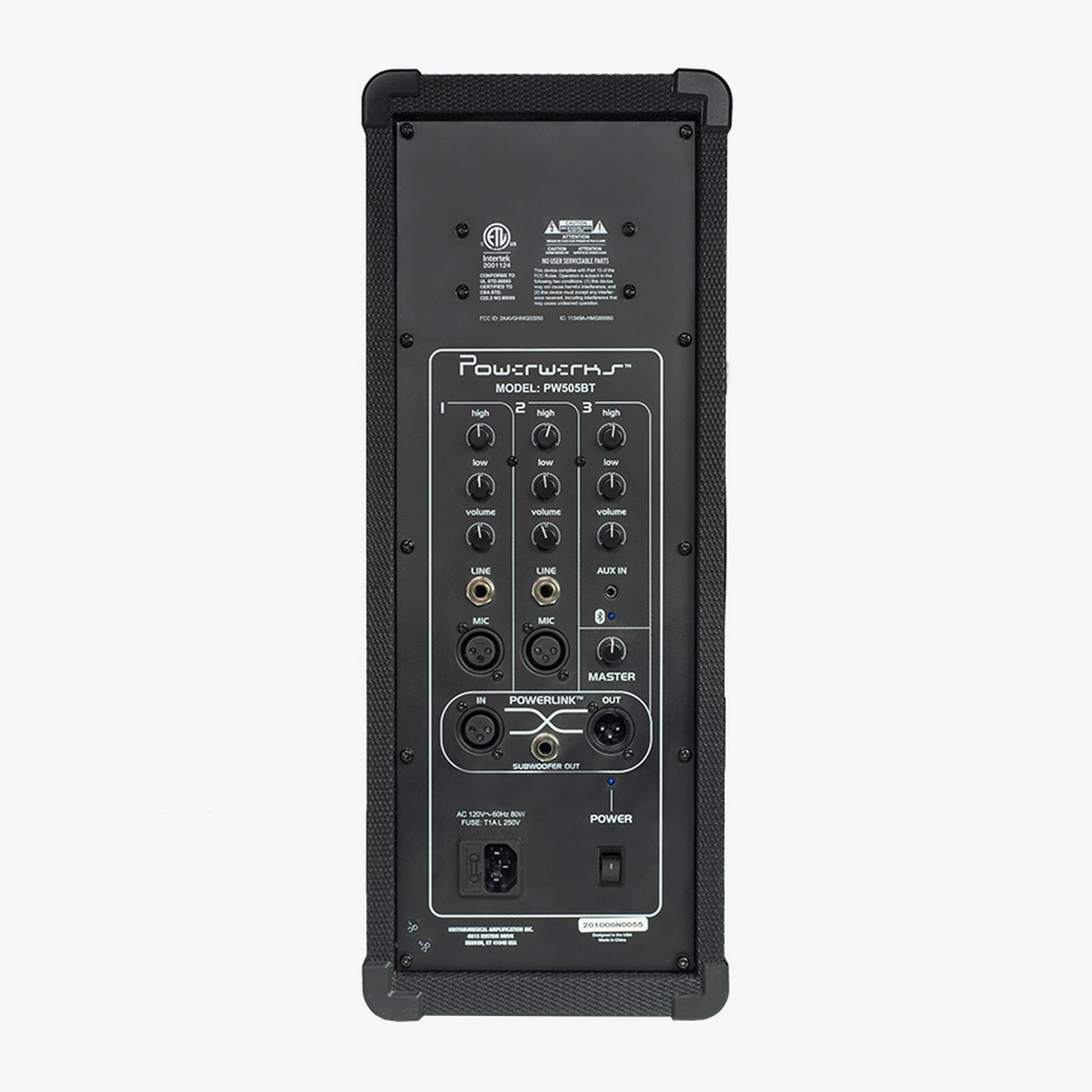  Powerwerks PW505BT 50W Tower PA With Bluetooth(Powerwerks Pw505bt 50w Tower Pa With Bluetooth)