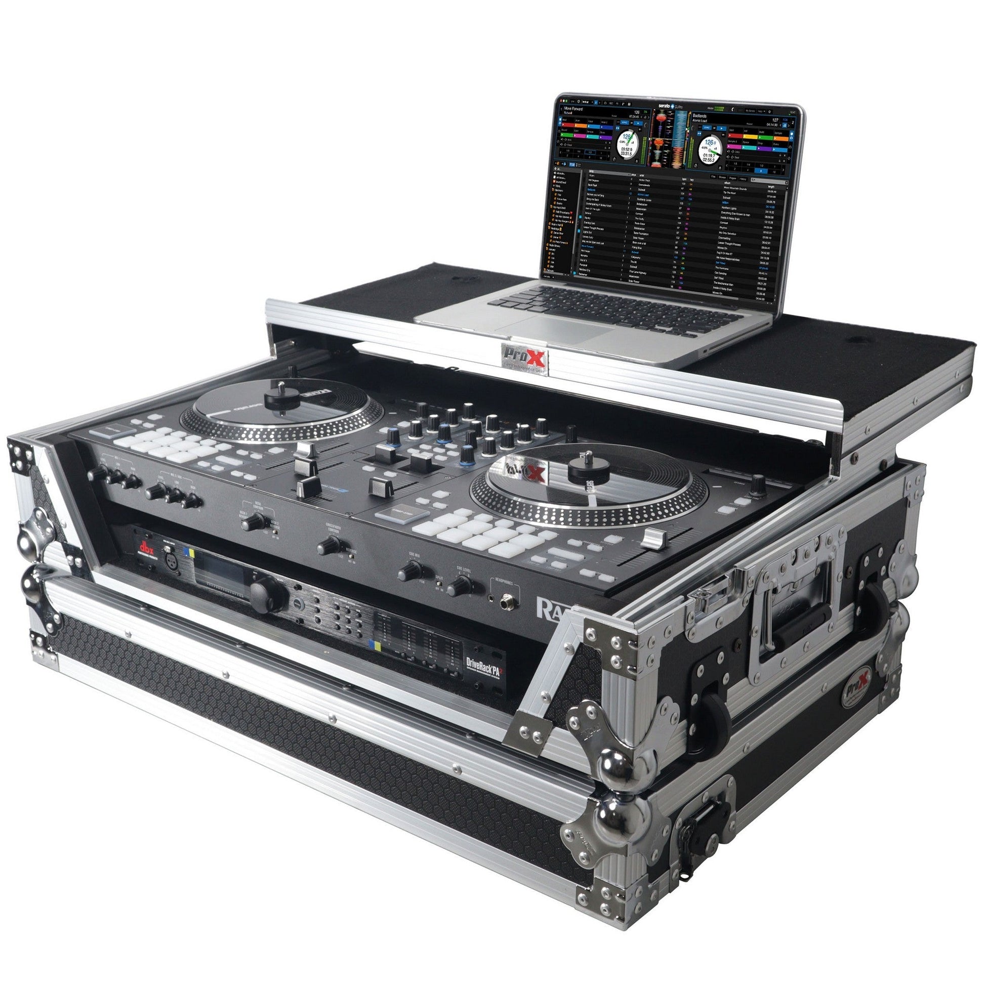  ProX XS-RANEONE Case For RANE One DJ Controller With Sliding Laptop Shelf(Prox Xs Raneone Case For Rane One Dj Controller With Sliding Laptop Shelf)