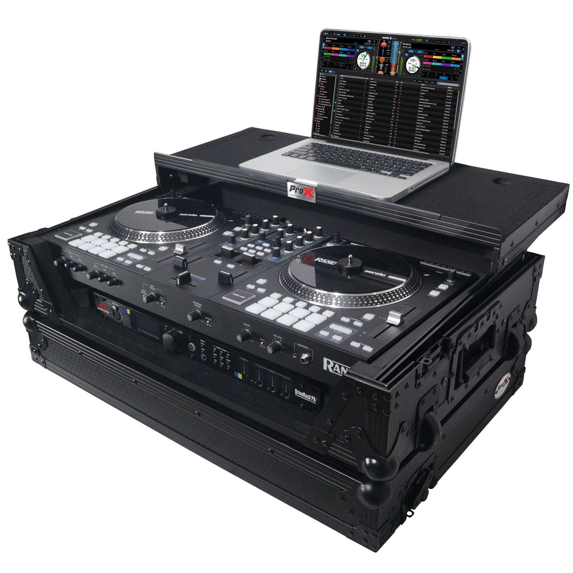  ProX XS-RANEONE Case For RANE One DJ Controller With Sliding Laptop Shelf(Prox Xs Raneone Case For Rane One Dj Controller With Sliding Laptop Shelf)