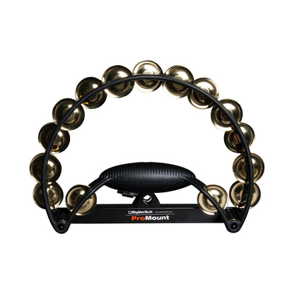 Rhythm Tech RTPRO11-U Pro Tambourine With Brass Jingles, Black(Rhythm Tech Rtpro11 U Pro Tambourine With Brass Jingles Black)