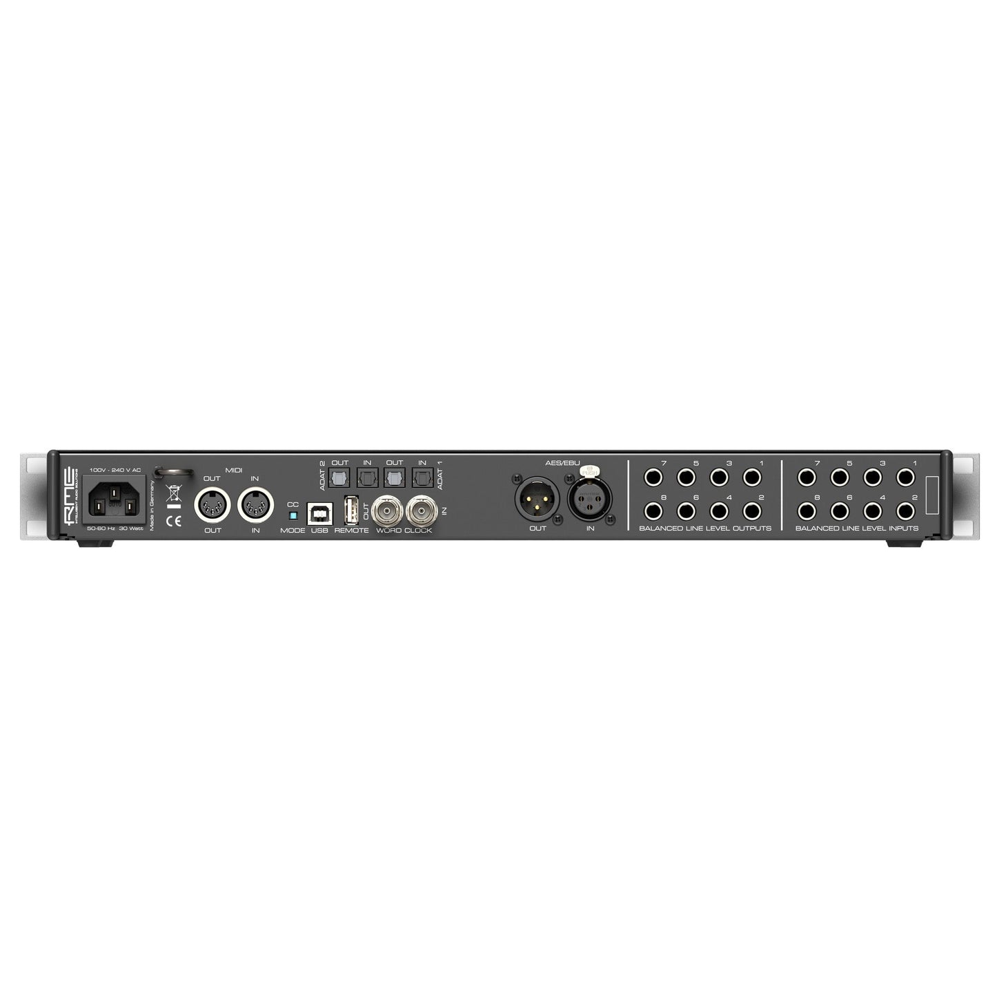  RME Fireface 802 FS 60-Channel 192 KHz High-End USB Audio Interface(Rme Fireface 802 Fs 60 Channel 192 Khz High End Usb Audio Interface)