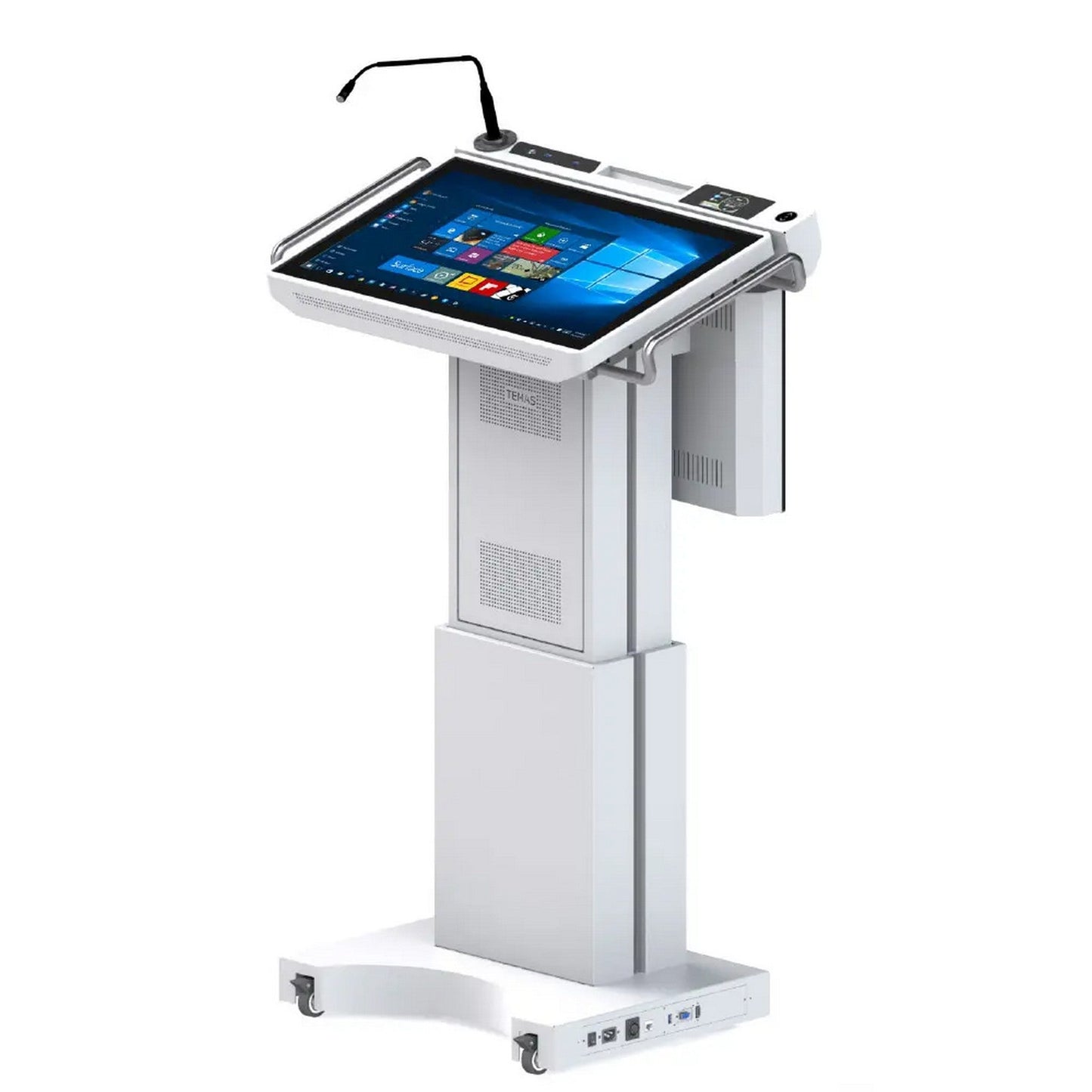  TEMAS DL27M-F 27-Inch Speaker Screen And 22-Inch Front Screen Digital Lectern(Temas Dl27m F 27 Inch Speaker Screen And 22 Inch Front Screen Digital Lectern)